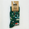 Green Kiwi Socks Men