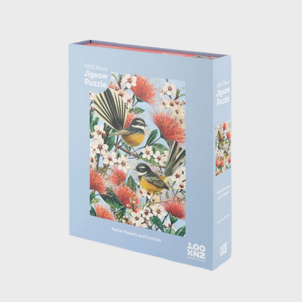 Native Flowers and Fantails Puzzle