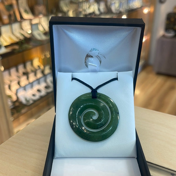 Greenstone Closed Koru 40mm