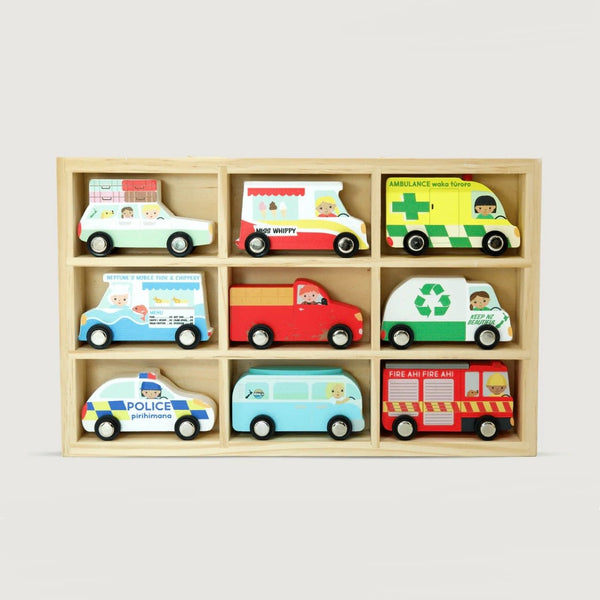 Wooden Kiwiana Vehicles