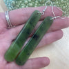Pounamu Roimata Earrings 60mm