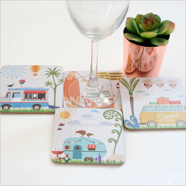 Kiwi Holiday Coasters