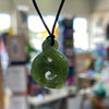 Single Koru Twist Greenstone
