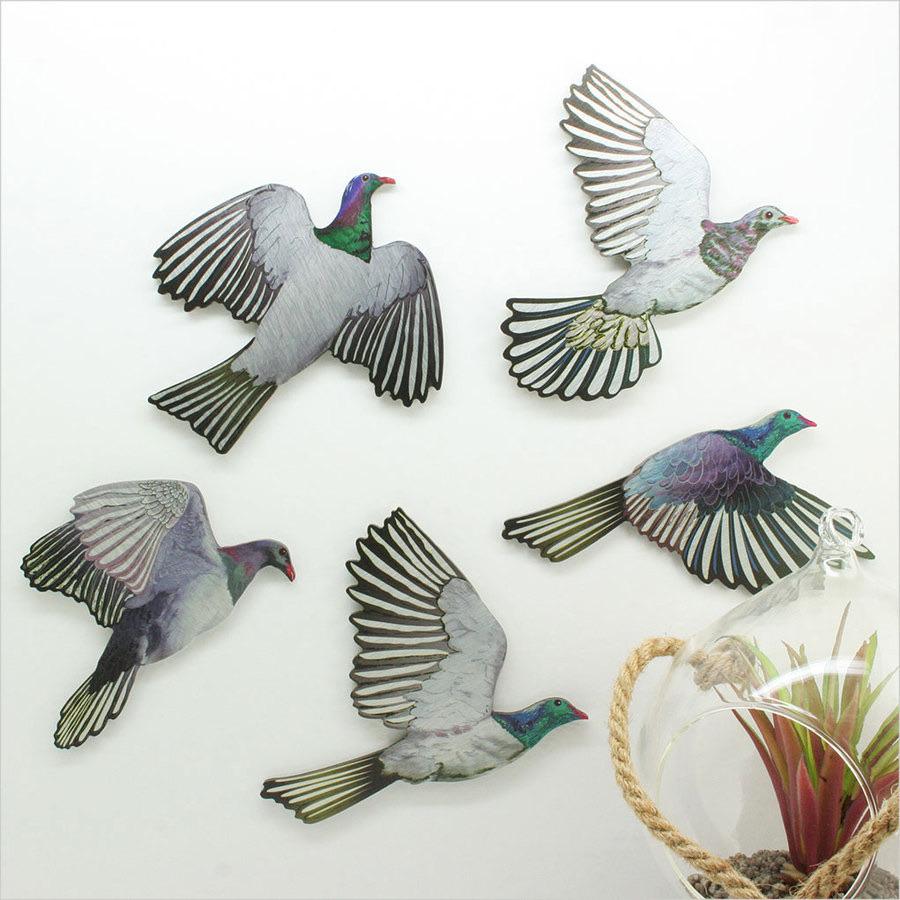 NZ Native Birds Wall Sets - Kereru