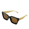 Weekender - Black w/ Wooden Arms