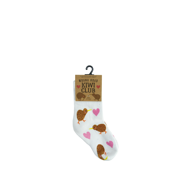 Kiwi Heart Socks