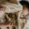 Te Paringa Organic Cotton Knit Blanket- Beige