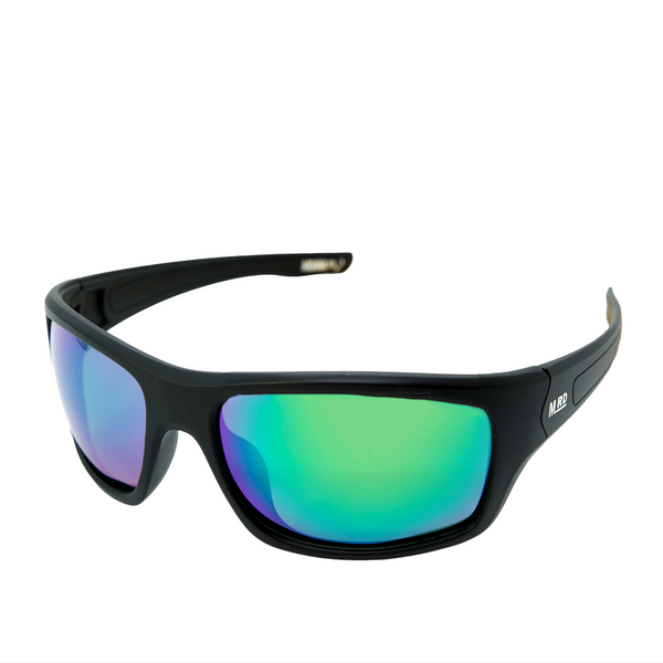 Tradies - Black w/ Refl Lens