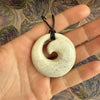 Koru Whale Bone Necklace 46mm