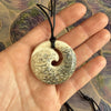 Koru Whale Bone Necklace 43mm