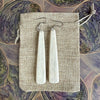 Tupou Whale Bone Roimata Earrings 80mm