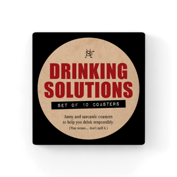Drinking Solutions Coaster Set