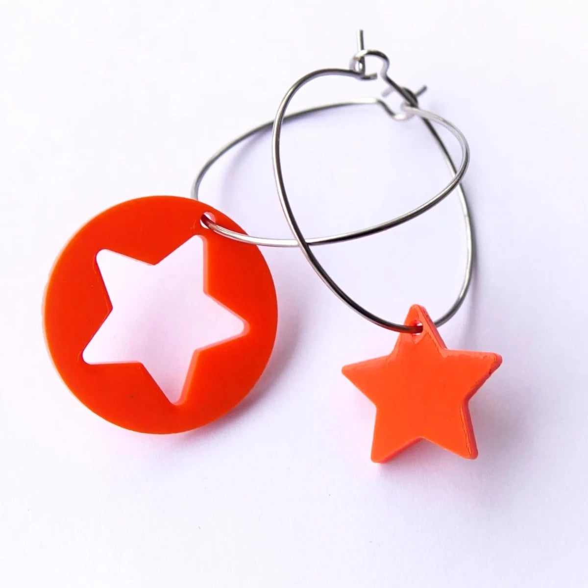 Remix Plastic - Matariki Star Earrings