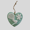 Fantail Ceramic Heart