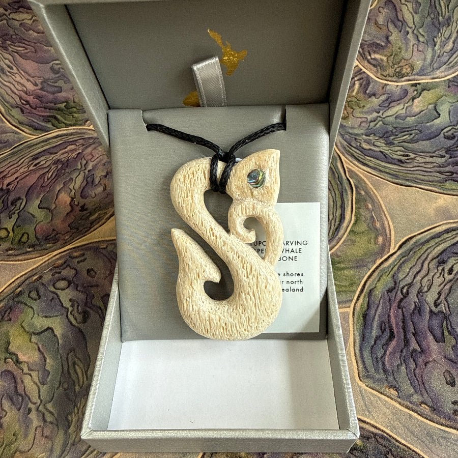 Manaia Whale Bone Necklace