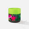 Food Canister - Palms and Fuschia