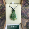 Stunning Te Wahi Pounamu Single Flat Pikorua (Twist)