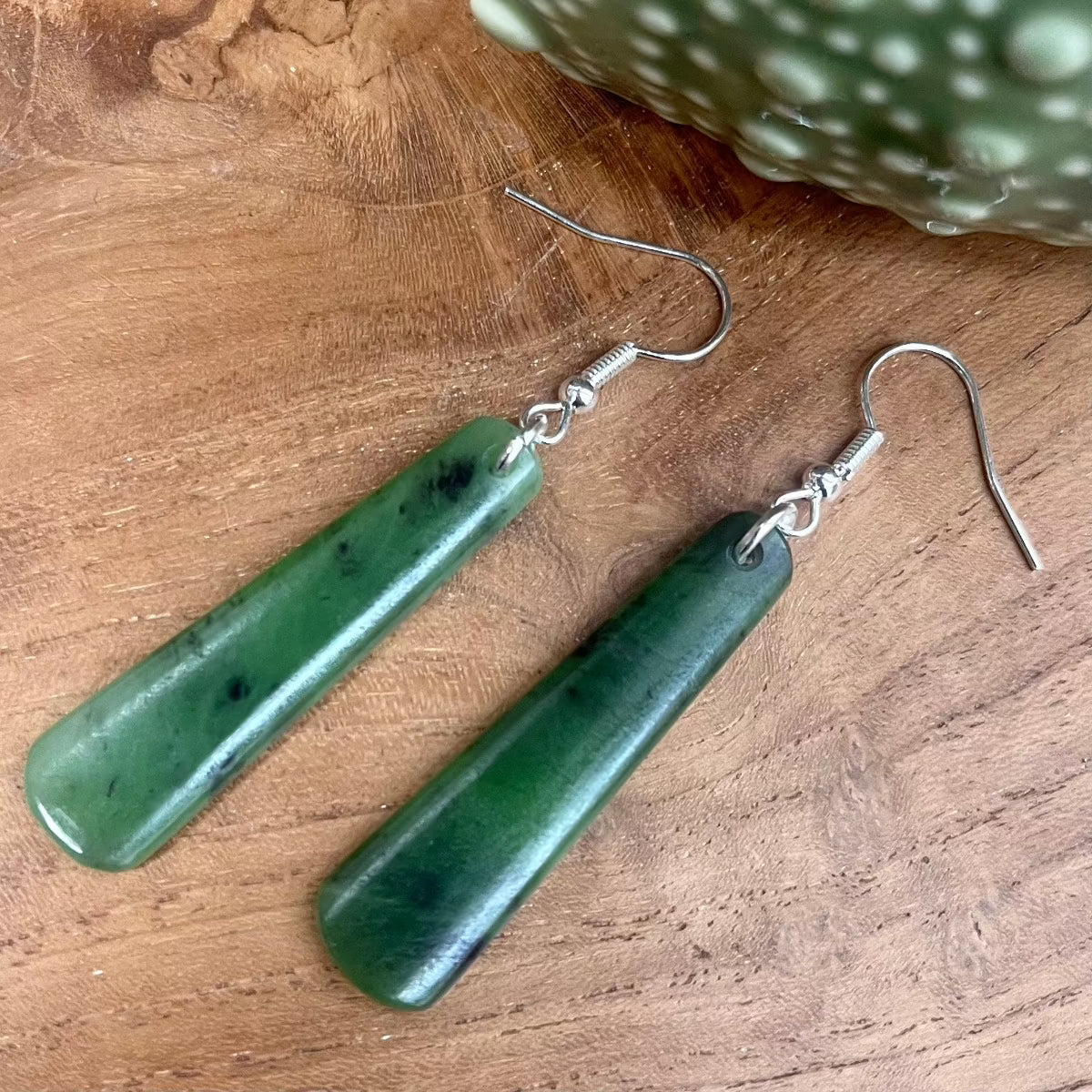 Pounamu earrings 2025