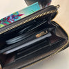 Cell Phone Bag Purse Kiwi in flowers