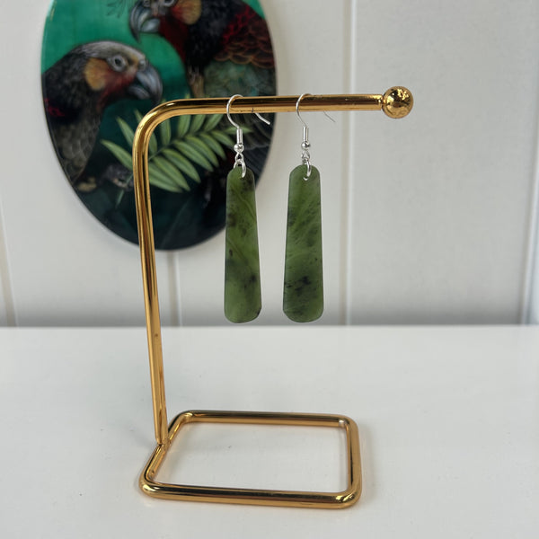 49mm Pounamu Roimata Earrings