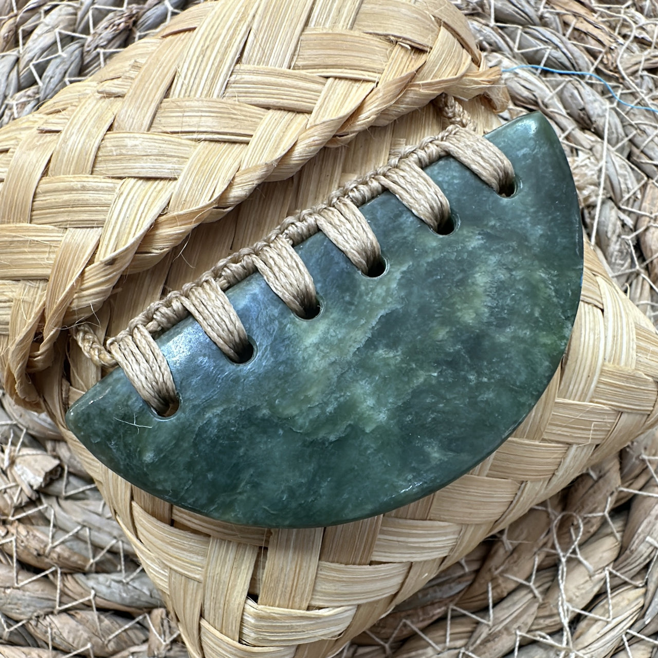 Unique Pounamu Breast Plate