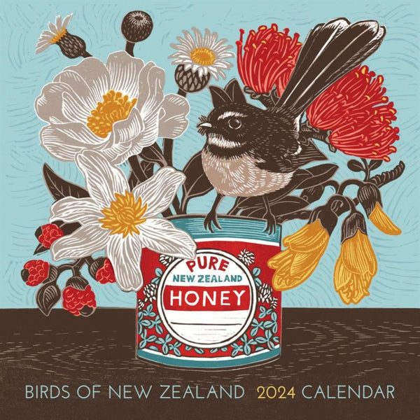 Birds of New Zealand 2024 Calendar