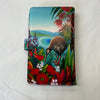 Travel Purse Kiwi in Flowers