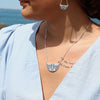 Kauae Breastplate Silver Necklace