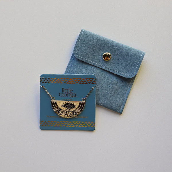 Huia Breastplate Gold Necklace