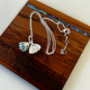 S/S & Paua Double Shell Pearl Necklace