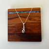 S/S & Paua Twist Necklace