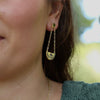 Huia Breastplate Gold Earrings