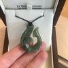 Te Wahi Pounamu Hei Matau - Hook Pendant