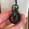 Te Wahi Pounamu Hei Matau/ Koru Pendant