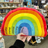 Te Reo Rainbow Cushion