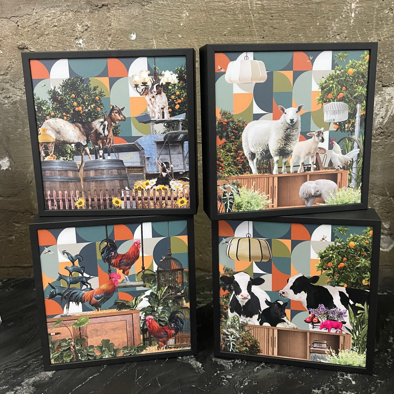 Sue Skellern Farm Yard Box Frames