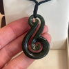 Te Wahi Pounamu Hei Matau/ Koru Pendant