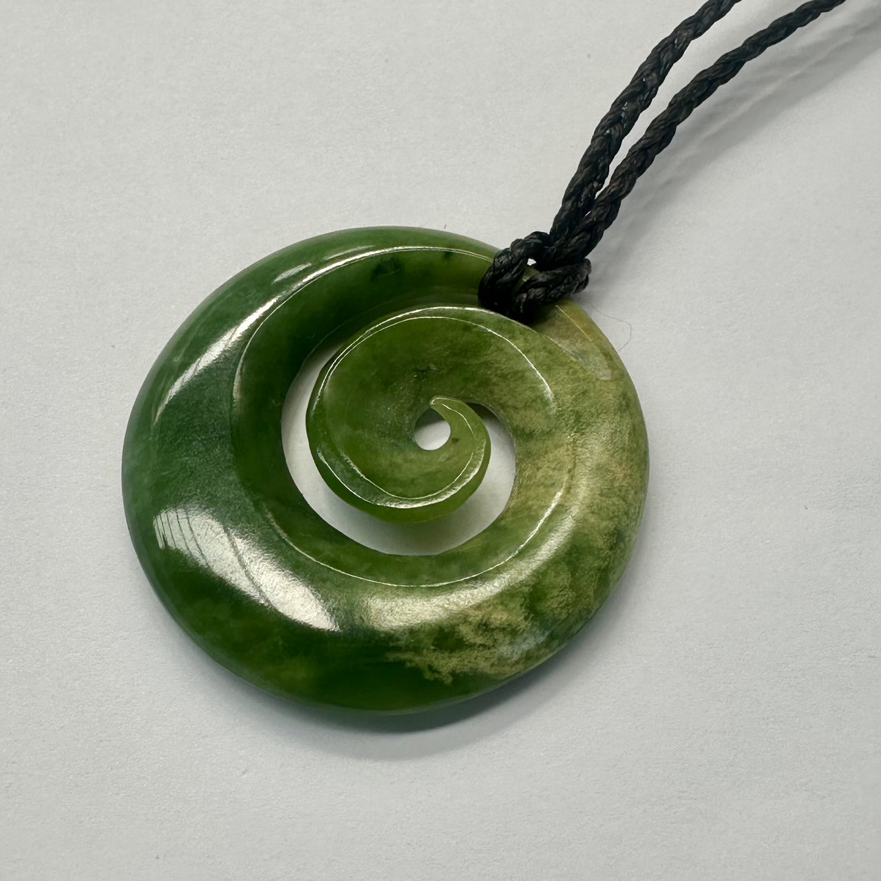 Te Wahi Pounamu Flower Jade Koru