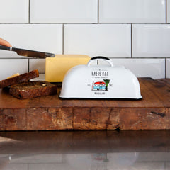 Butter Dish - White