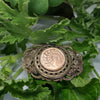 One Cent Coin Brooch