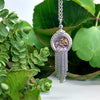 Waterfall Pendant With Timepiece