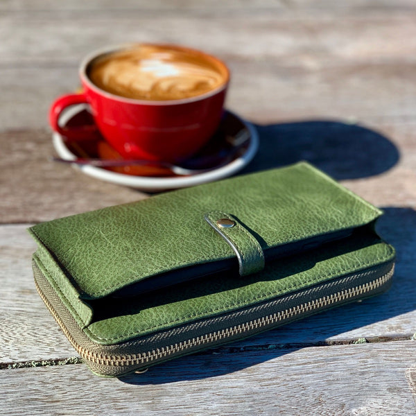 Moana Road Fitzroy Ladies Wallet Green