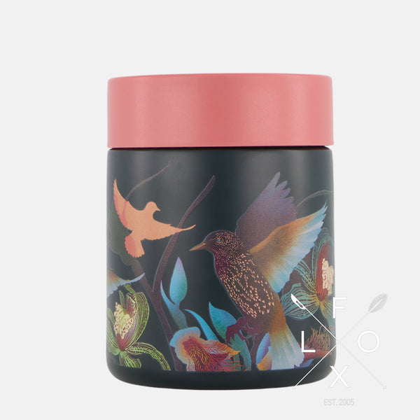 Food Canister - Orchid and Starling