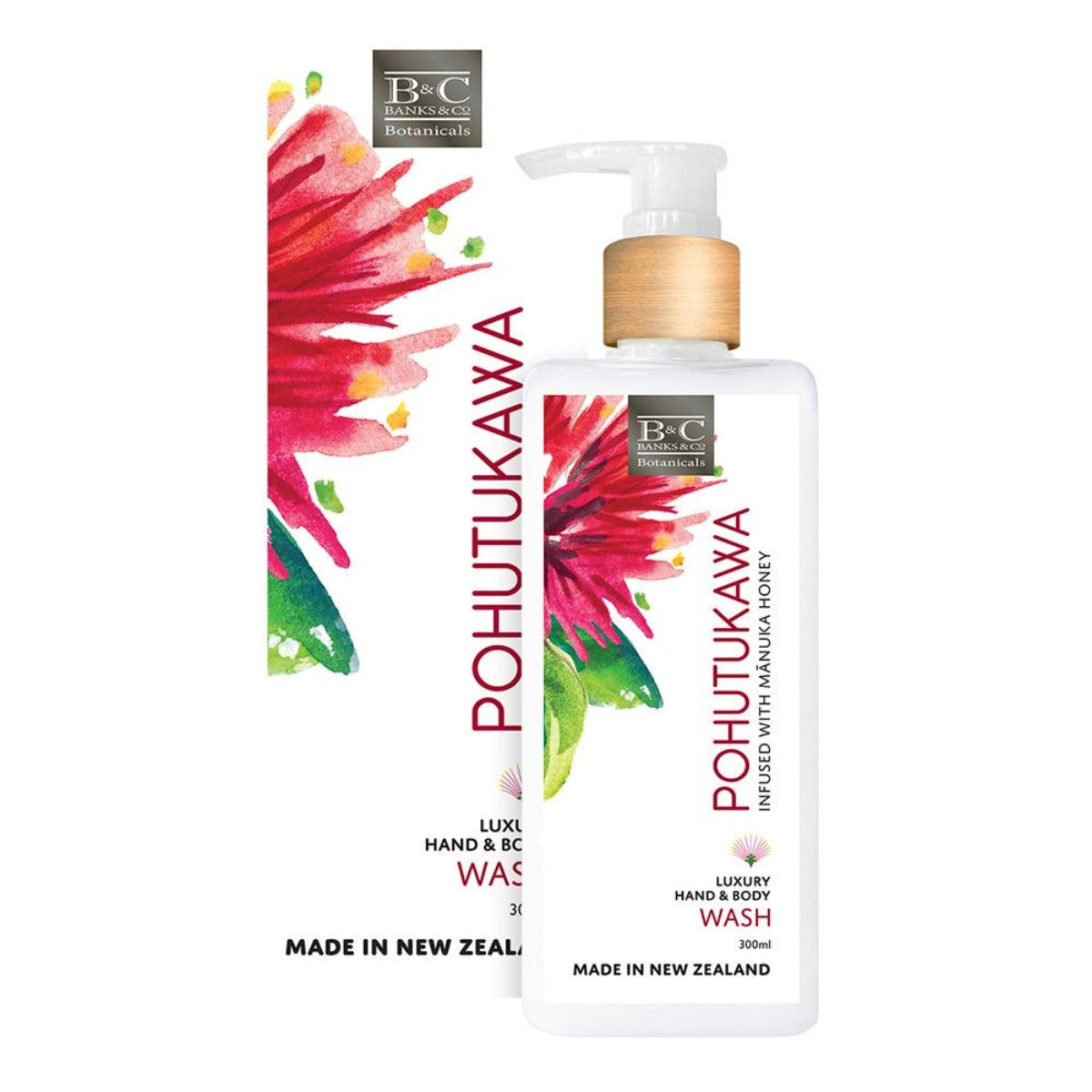 jade kiwi pohutukawa body wash