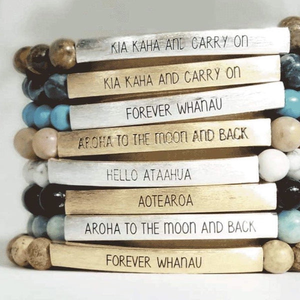 Little Taonga Gem Stone Bracelets