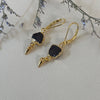 Gemstone Earrings - Gold