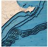 Kaikōura Coastal Map - Large Long