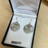 Sterling Silver Paua or Mother of Pearl Dolphin earrings