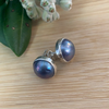 Abalone Pearl Stud Earrings
