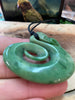 Te Wahi Pounamu Koru Manaia Pendant